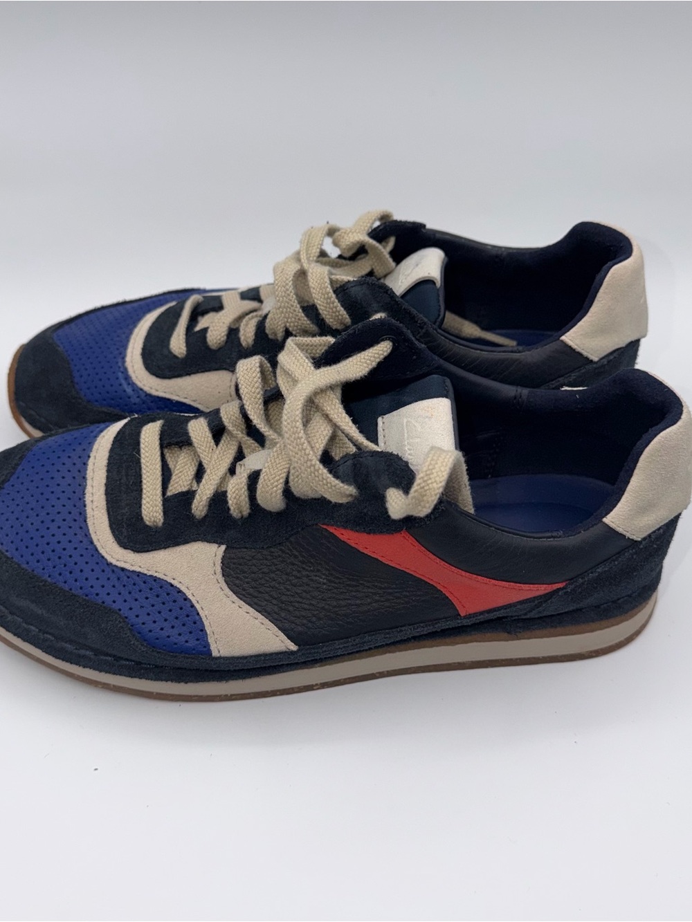 Clarks Men's CraftRun Tor Size 9 Navy 26170548 - Picture 4 of 11